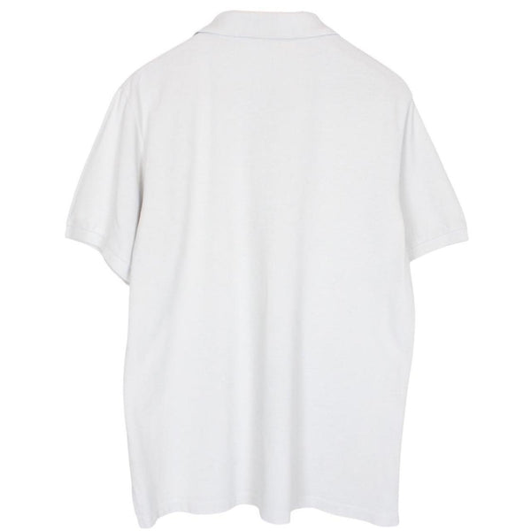 Burberry Brit Off White Nova Check Short Sleeve Cotton Polo Shirt