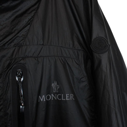 Moncler Diadem Black Full Zip Nylon Windbreaker Jacket