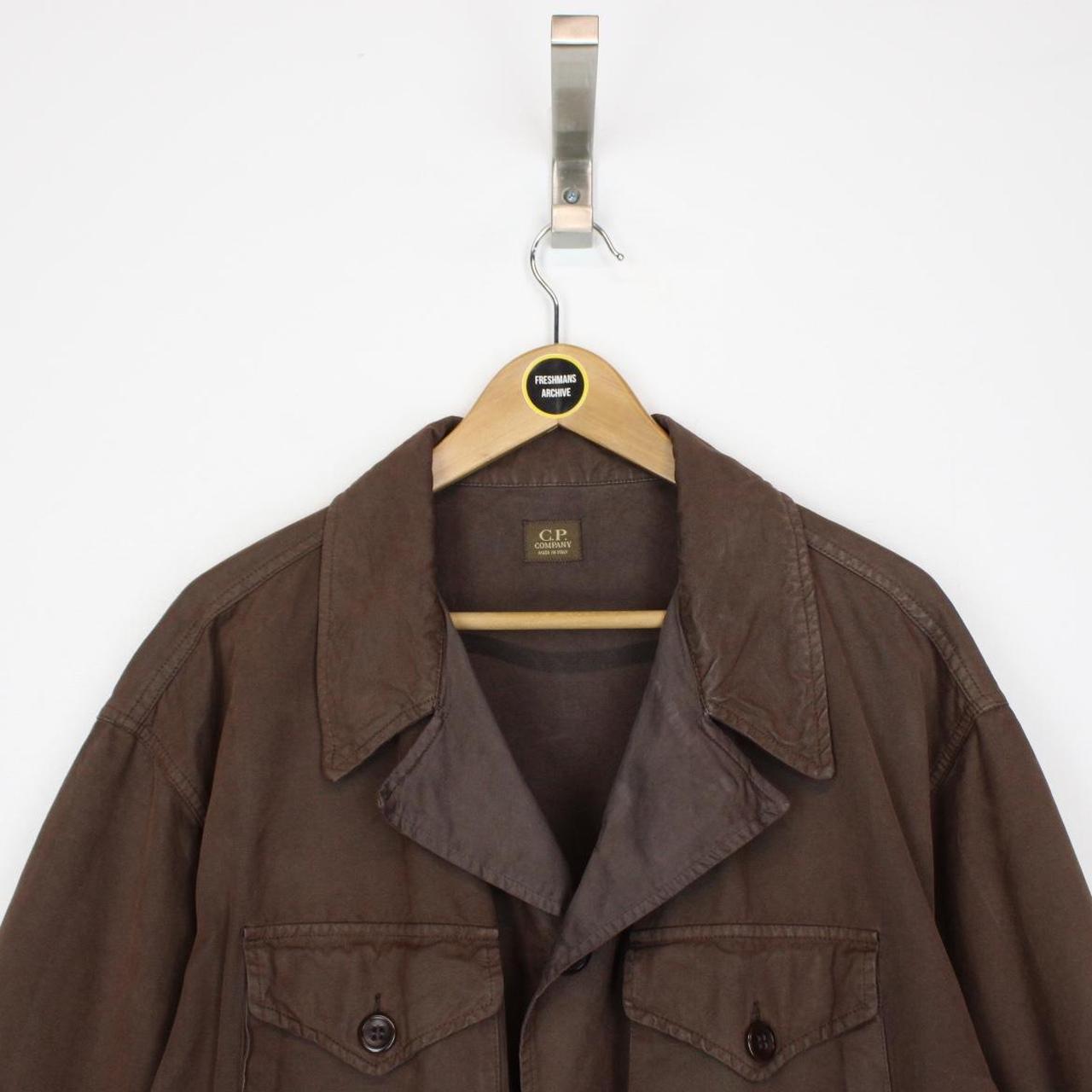 Vintage CP Company SS 1993 Brown Cotton Multi Pocket Field Jacket