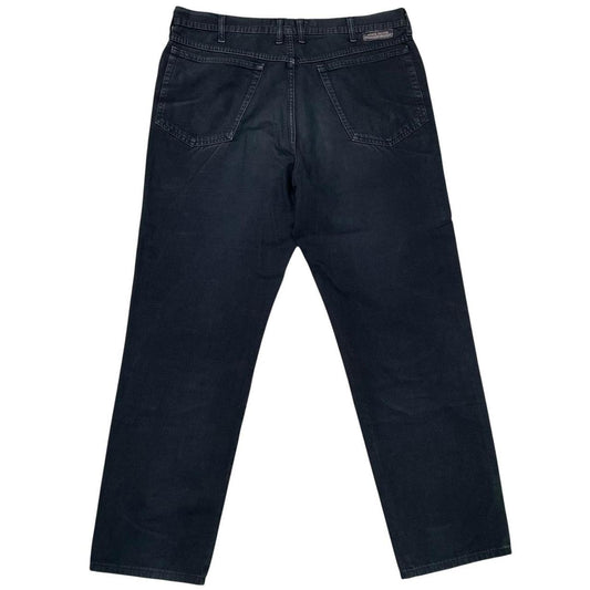 Vintage Stone Island Marina SS 1995 Black Straight Leg Fit Denim Jeans