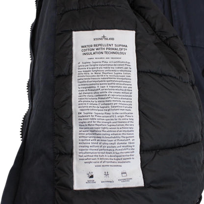 Stone Island AW 2016 Navy Blue Water Repellent Supima Primaloft Jacket