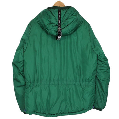 Moncler Guimet Forest Green Full Zip Hooded Down Jacket