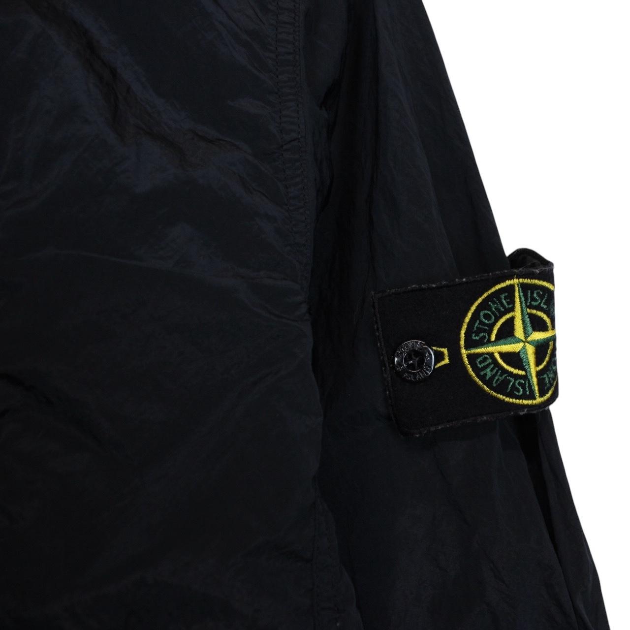 Stone Island SS 2018 Navy Blue Full Zip Nylon Metal Overshirt Jacket
