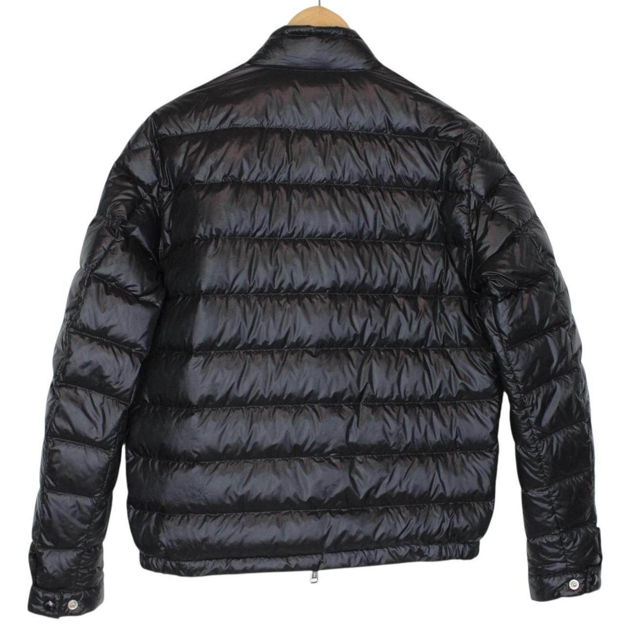Moncler Acorus Black Longue Saison Quilted Down Jacket