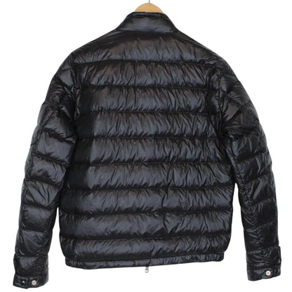 Moncler Acorus Black Longue Saison Quilted Down Jacket
