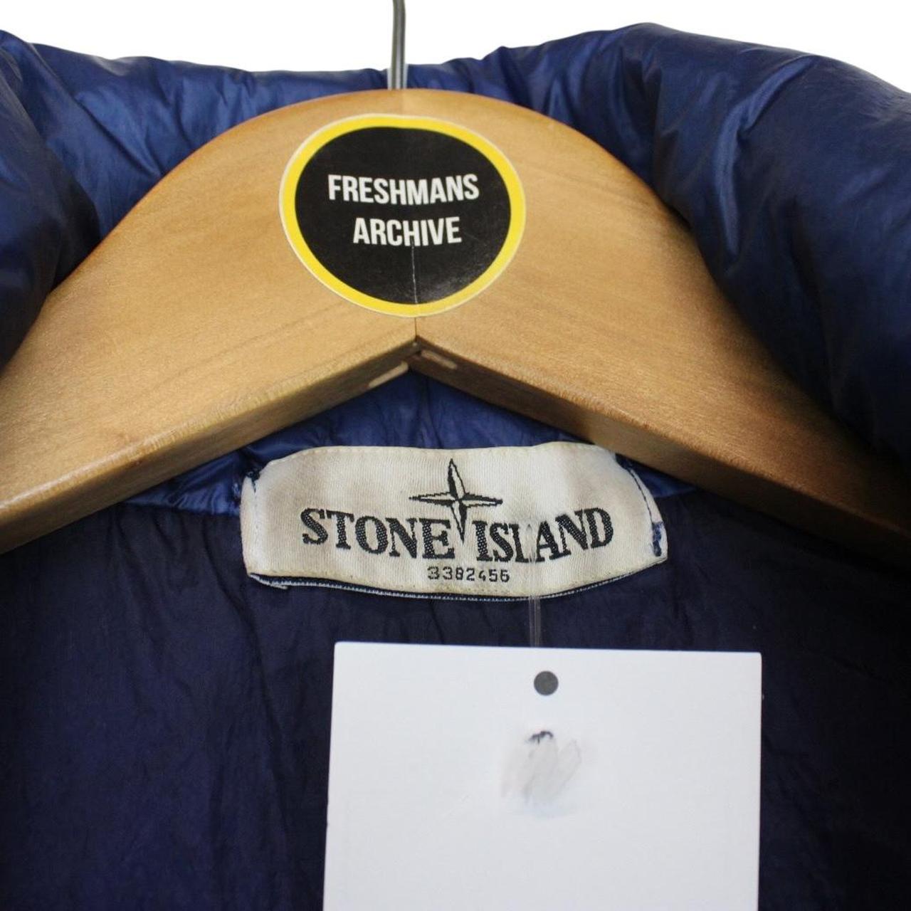 Stone Island AW 2012 Blue Garment Dyed 26 GR x SQM_N Down Gilet