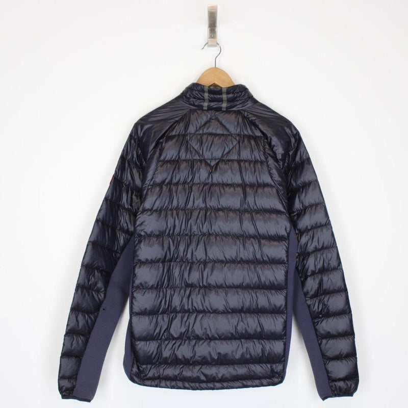 Canada Goose Navy Blue Hybridge Lite Full Zip Down Jacket