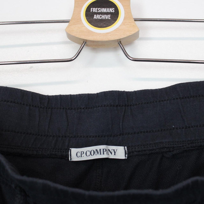 CP Company Navy Blue Cotton Lens Shorts