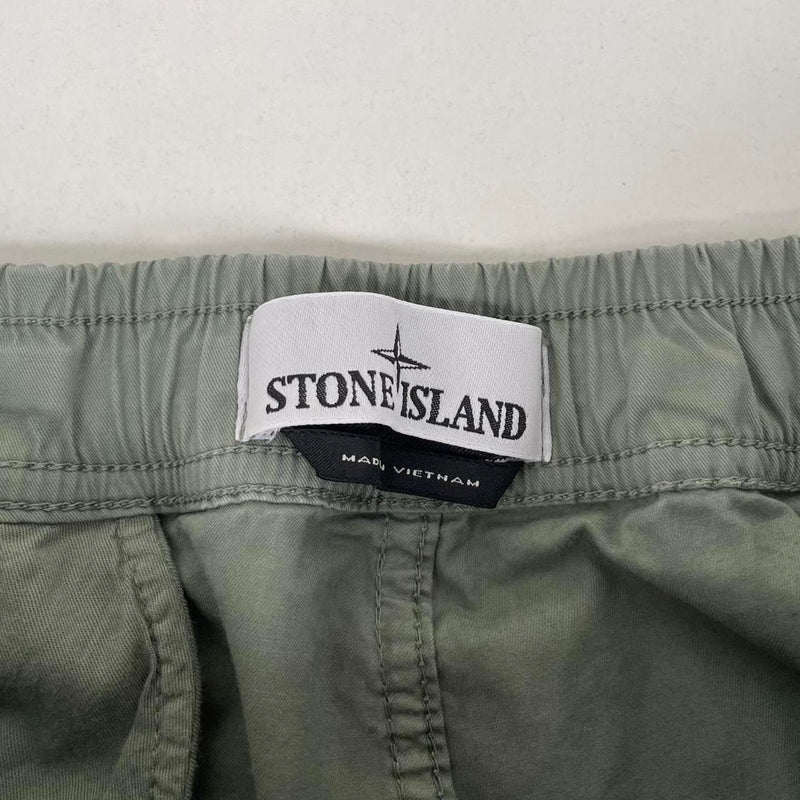 Stone Island AW 2023 Green RE-T Fit Cargo Trousers