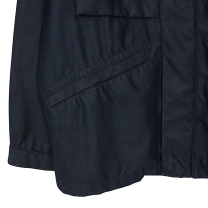 Vintage Stone Island SS 1998 Navy Blue Green Edge Badge Nylam Jacket