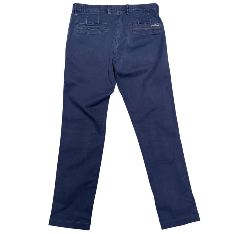 Stone Island AW 2014 Navy Blue Slim Fit Trousers