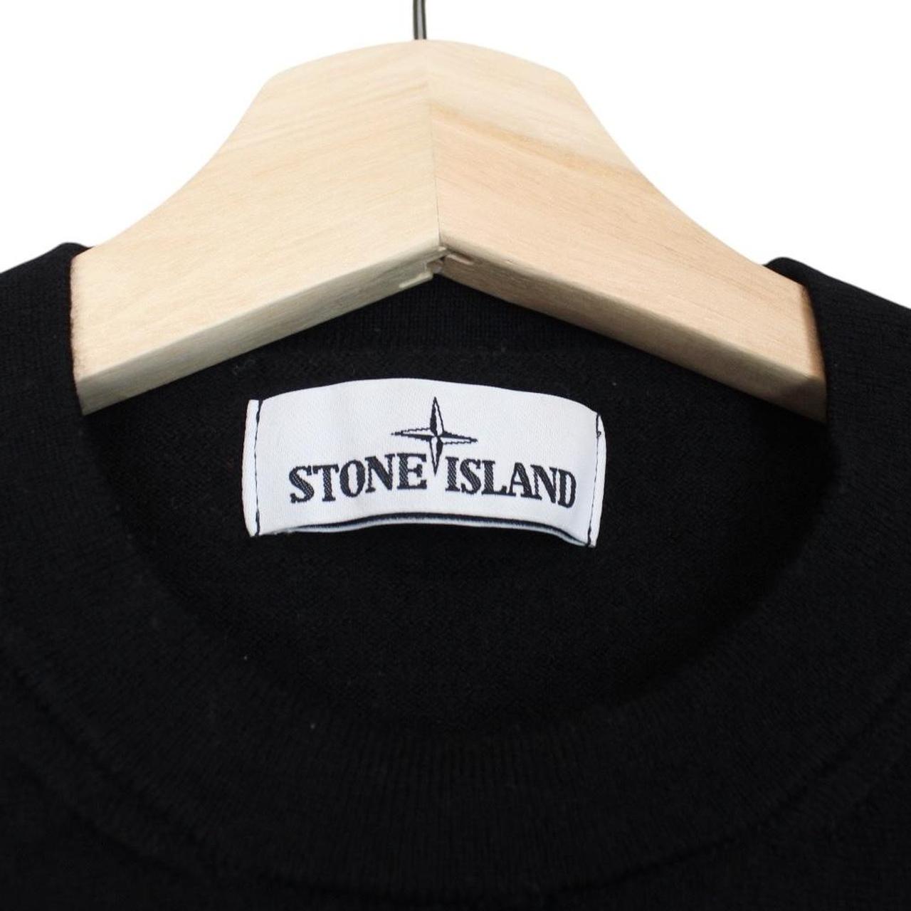 Stone Island AW 2020 Black Wool Knit Jumper