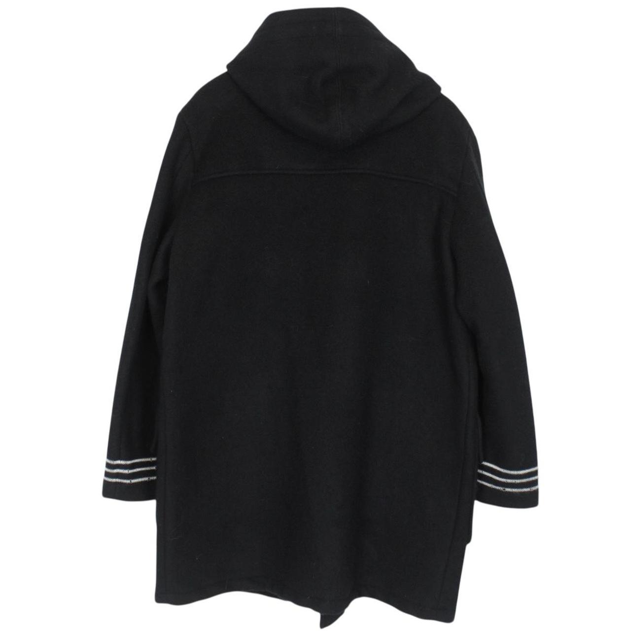 Vintage Stone Island AW 2003 Navy Blue Heavyweight Wool Blend Hooded Coat