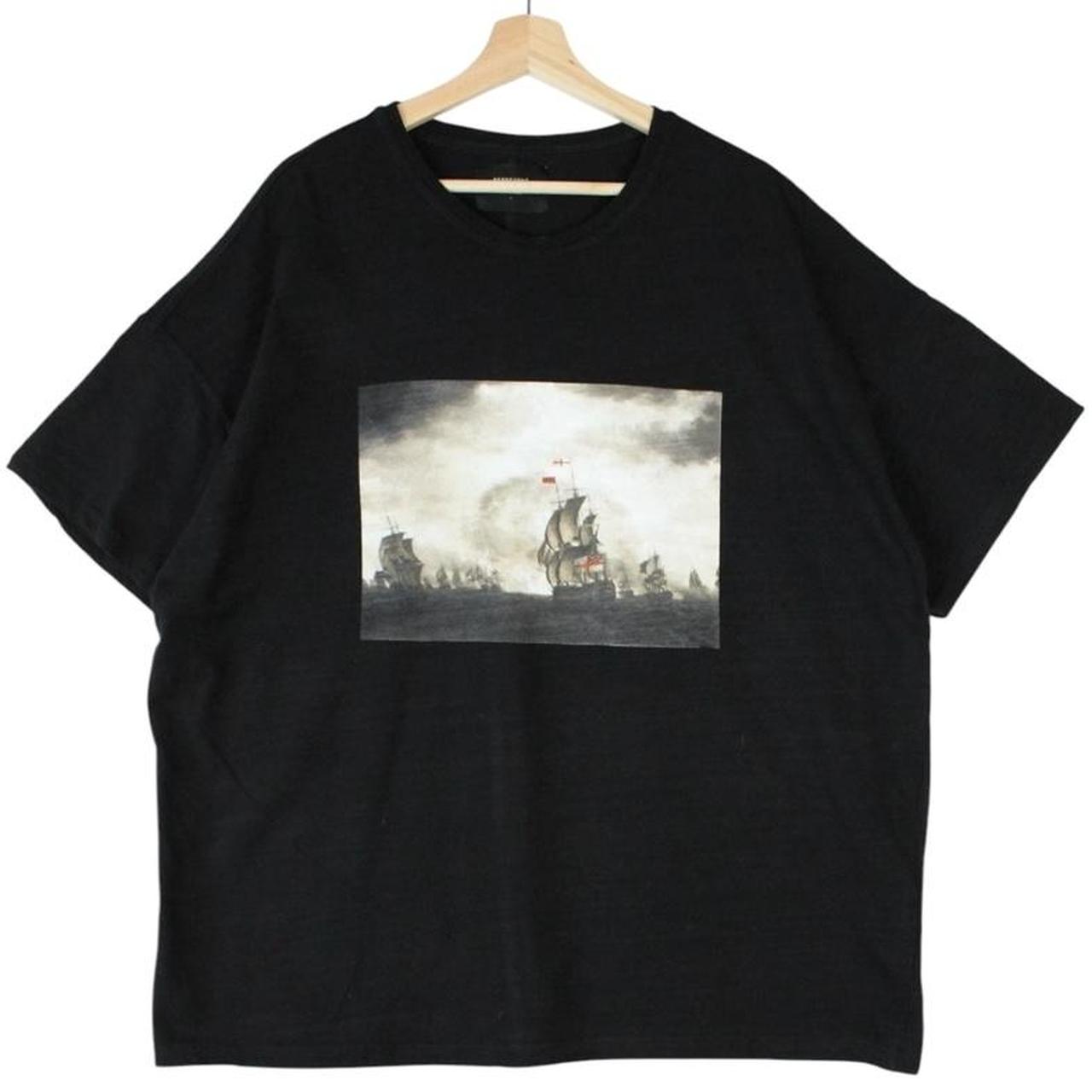Represent black short sleeve cotton t-shirt with pocket and oversized fit.