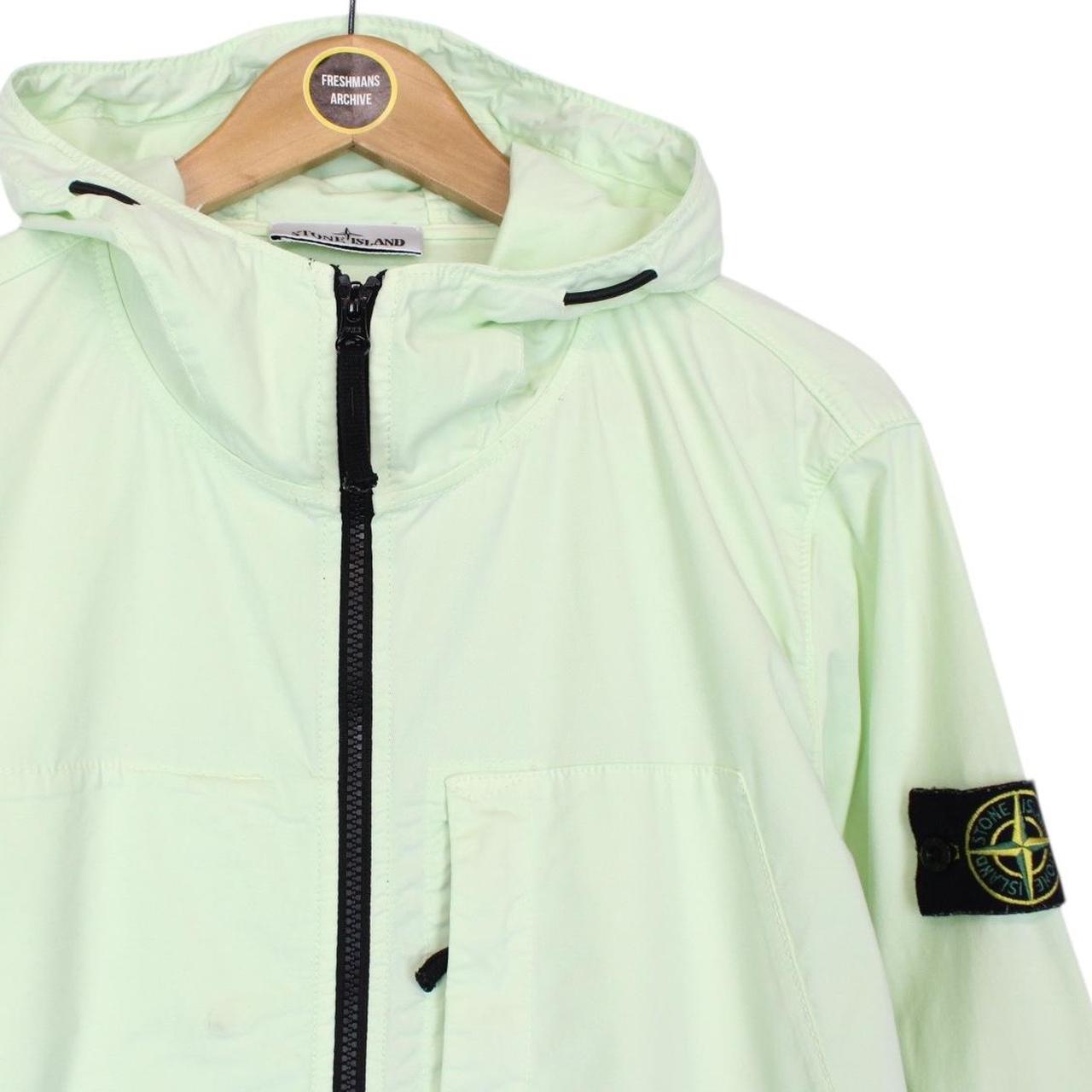 Stone Island SS 2023 Green Supima Cotton Twill Stretch-TC Jacket