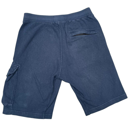 Stone Island SS 2019 Navy Blue Cotton Jogger Shorts