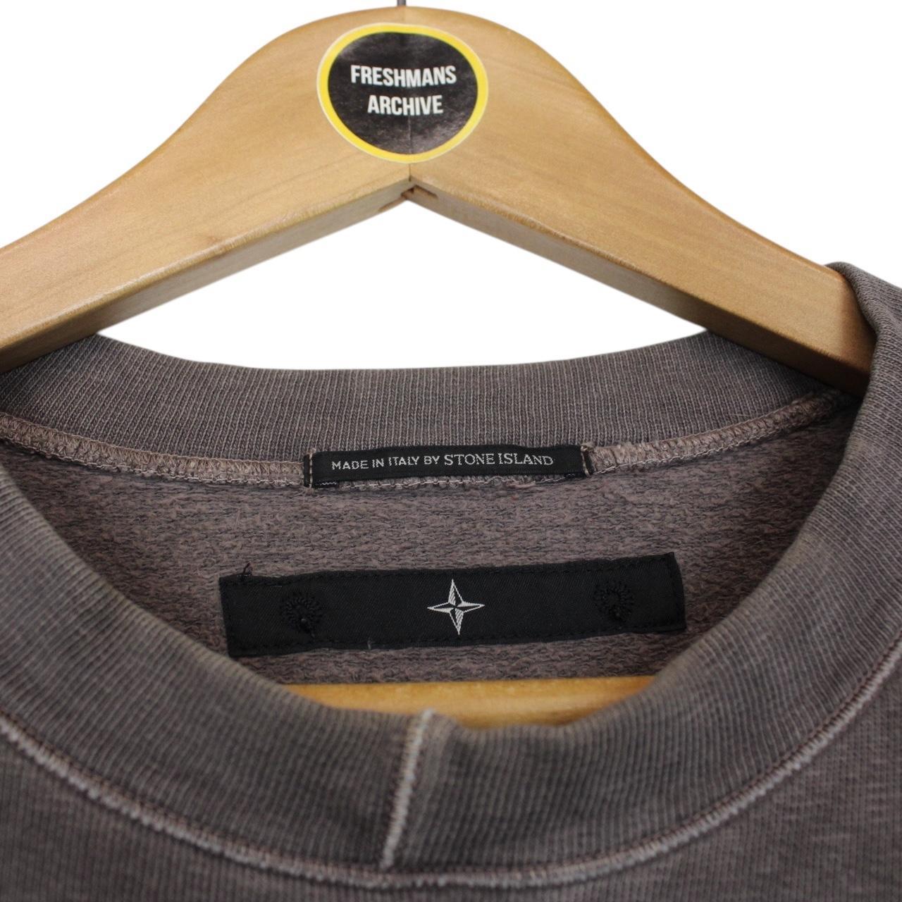 Vintage Stone Island Denims AW 2004 Brown Cotton Sweatshirt Jumper