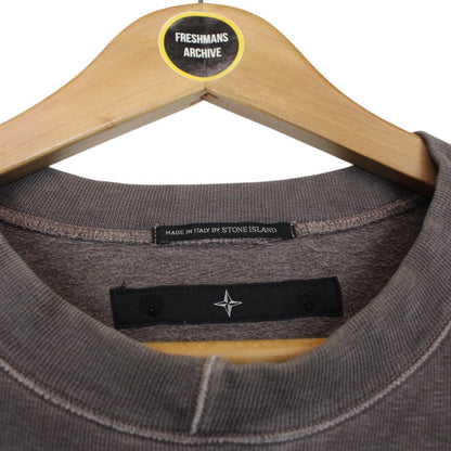 Vintage Stone Island Denims AW 2004 Brown Cotton Sweatshirt Jumper