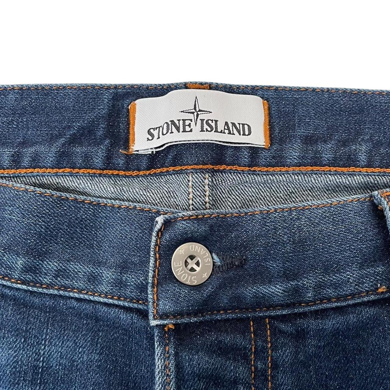 Stone Island AW 2016 Navy Blue RE-T Fit Denim Jeans