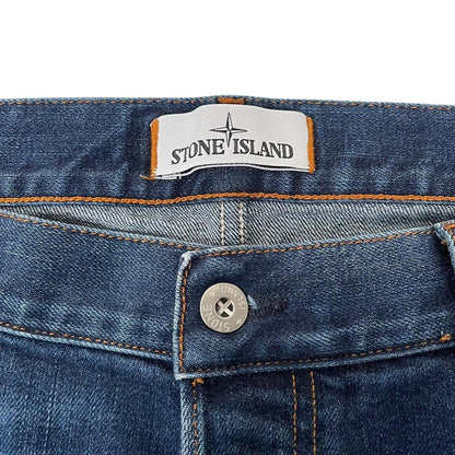 Stone Island AW 2016 Navy Blue RE-T Fit Denim Jeans