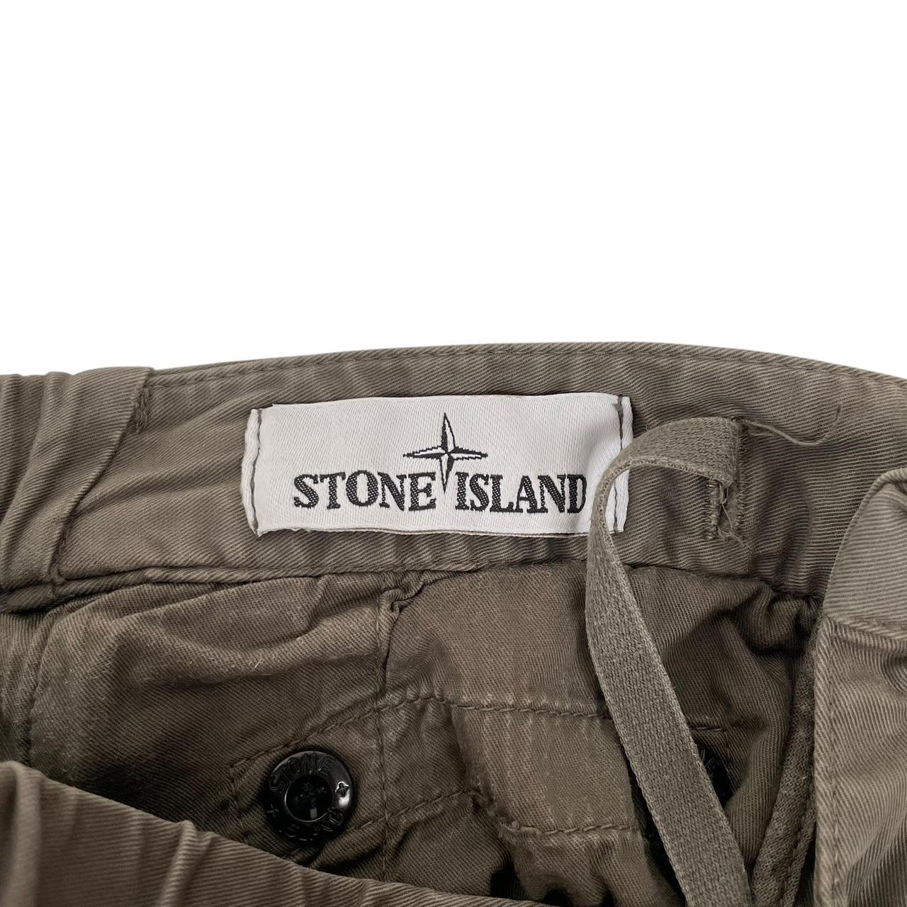 Stone Island AW 2018 Khaki Green RE-T Fit Cargo Trousers