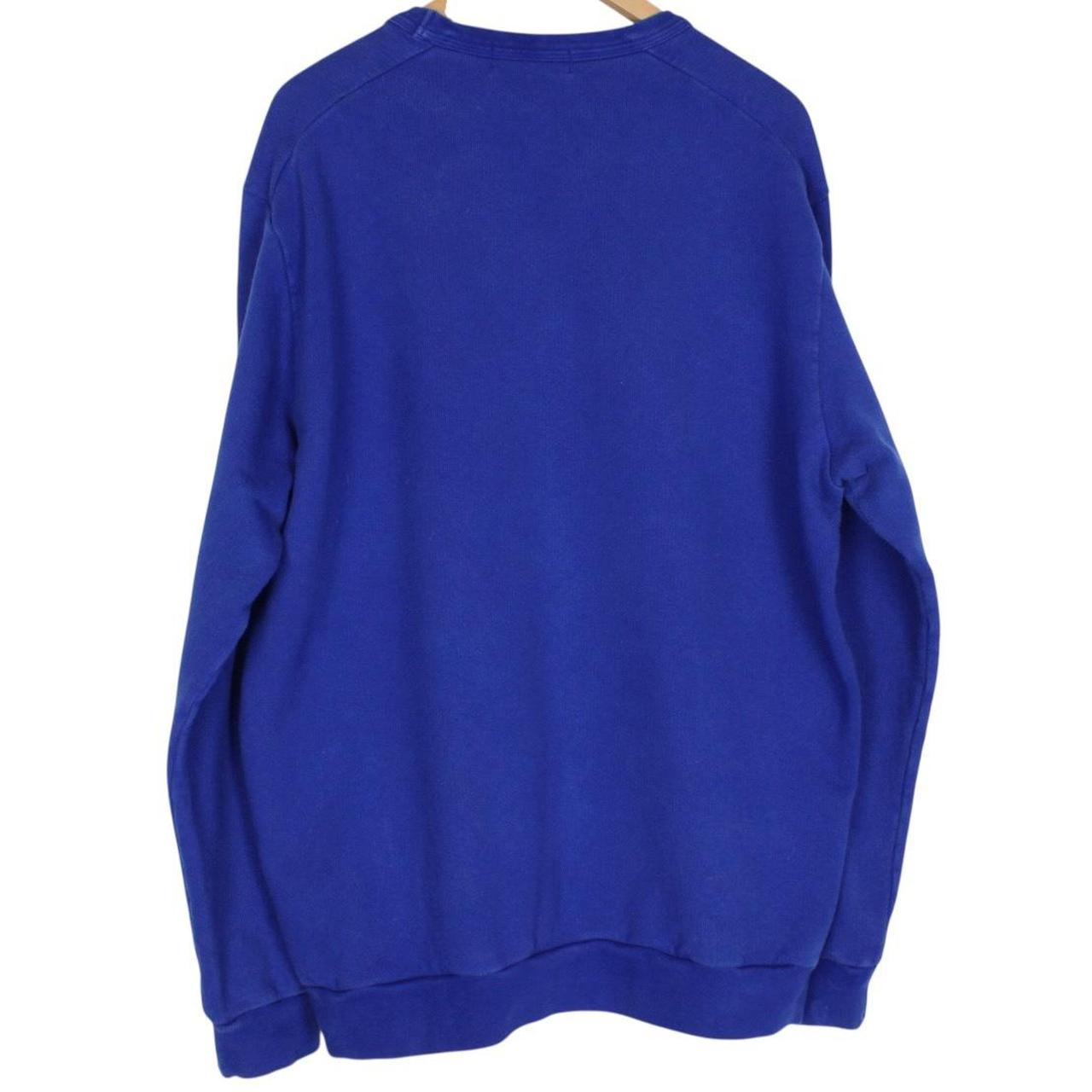 Stone Island Blue Cotton Sweatshirt Jumper