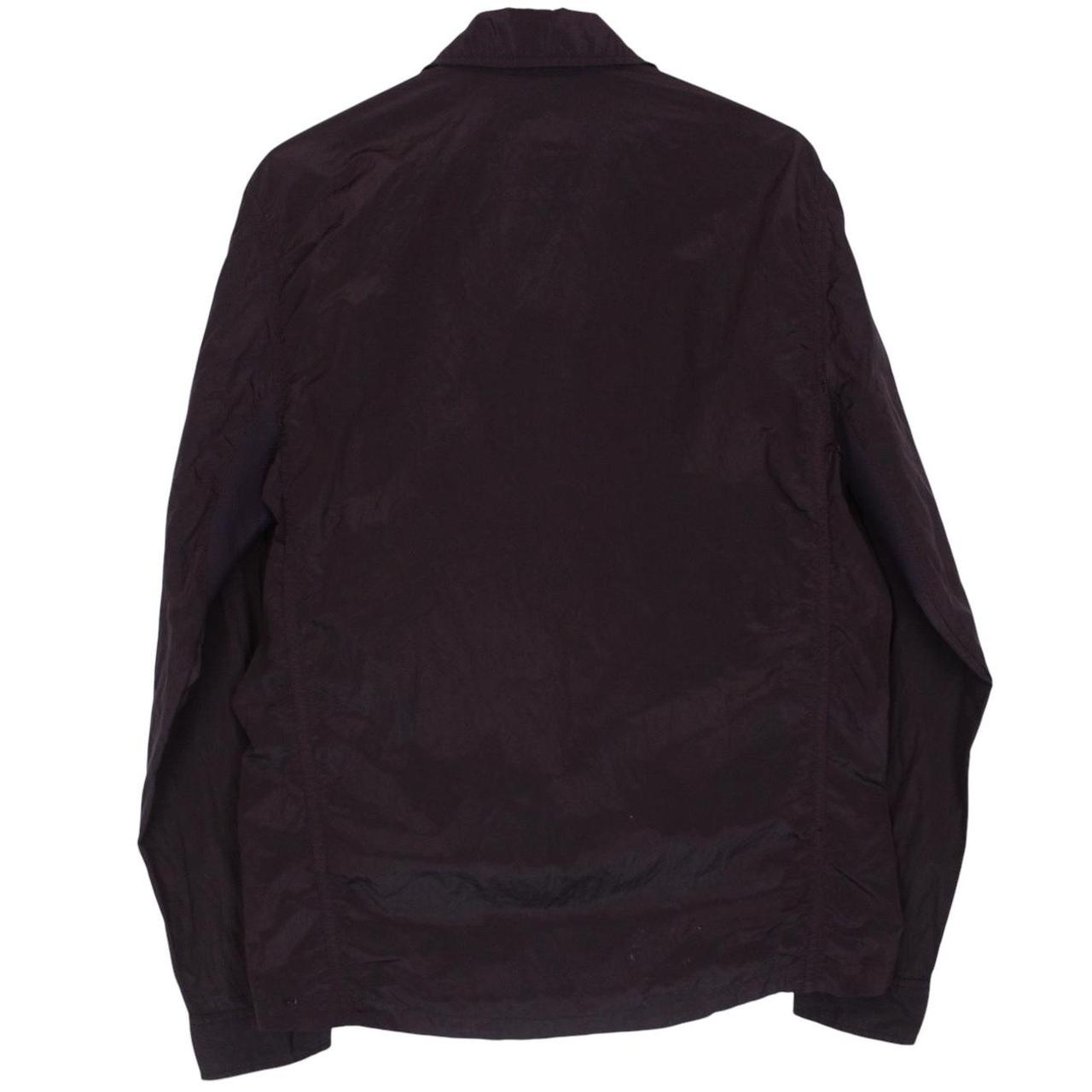 Stone Island SS 2018 Brown Full Zip Nylon Metal Overshirt Jacket