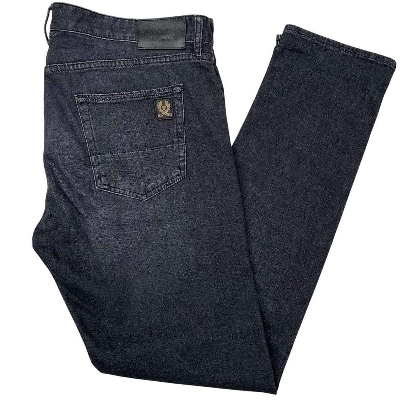 Belstaff Longton Black Slim Fit Denim Jeans