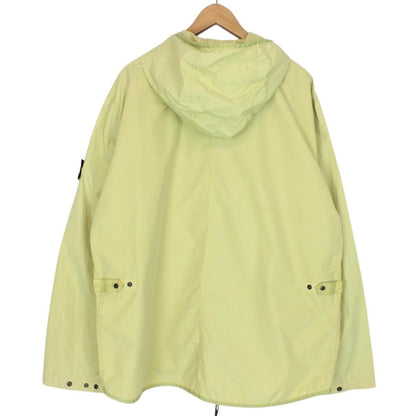 Stone Island SS 2010 Green Spalmultra Nylon/Cotton Hooded Jacket