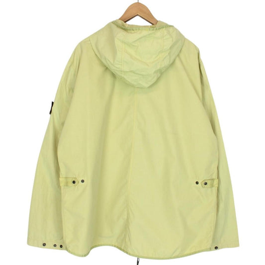 Stone Island SS 2010 Green Spalmultra Nylon/Cotton Hooded Jacket
