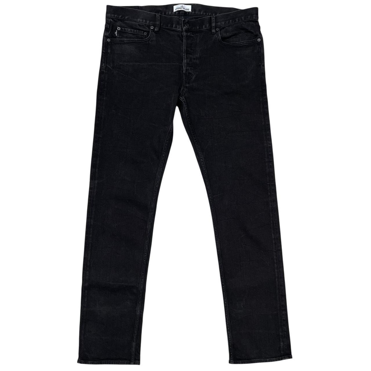 Stone Island AW 2017 Black Slim Fit Denim Jeans