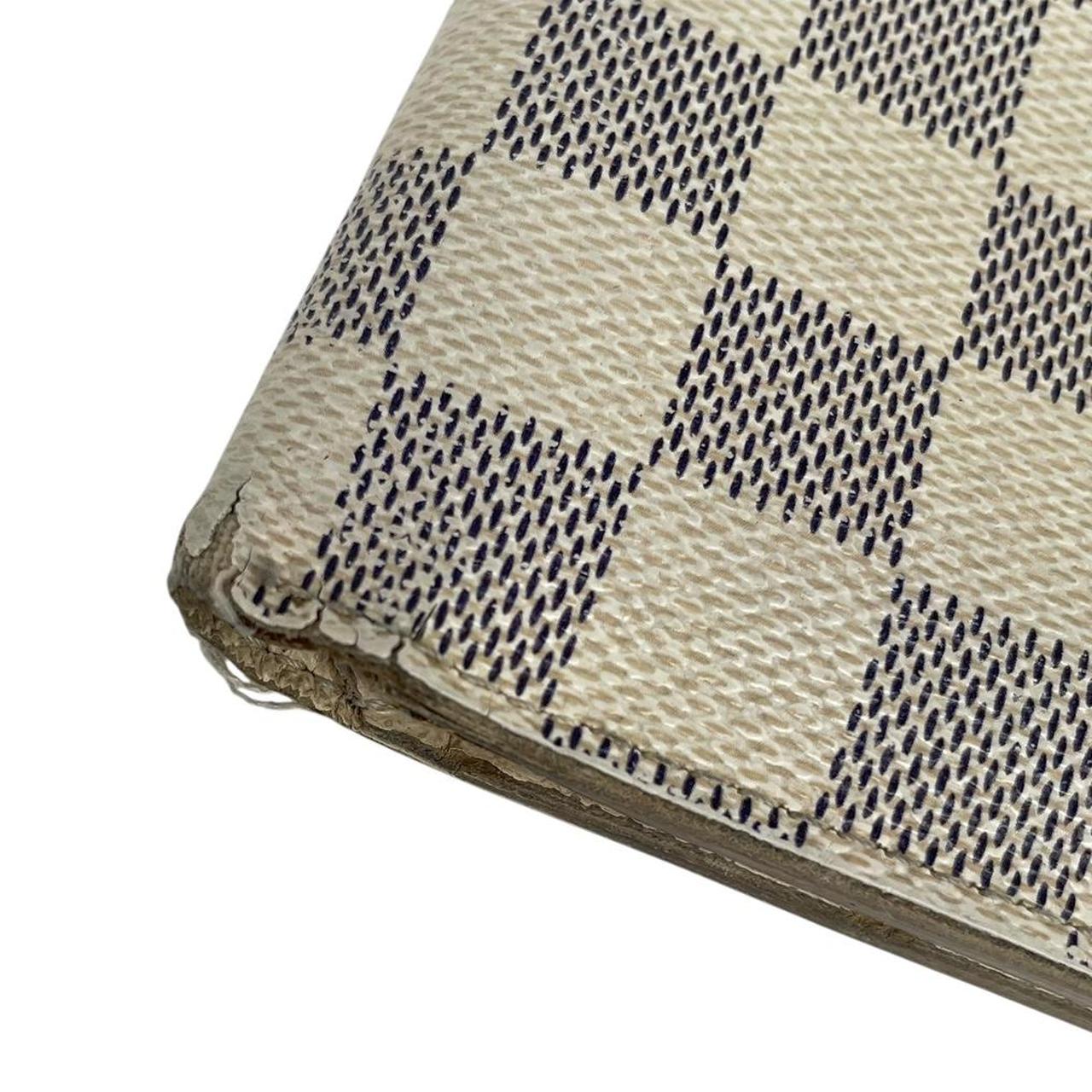 Louis Vuitton Marco Damier Azur Monogram Leather Wallet