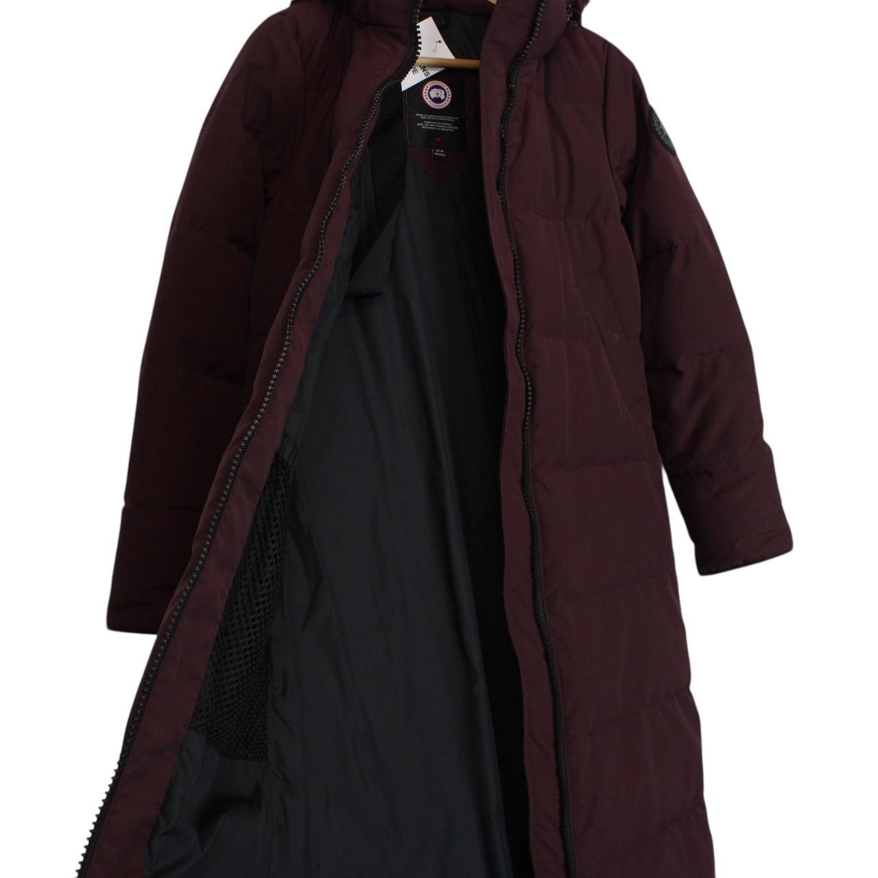Canada Goose Burgundy Mystique Parka Down Coat