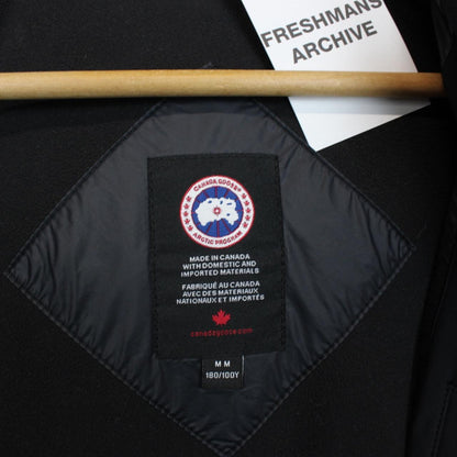 Canada Goose Black Hybridge Weyburn Down Hoodie Jacket