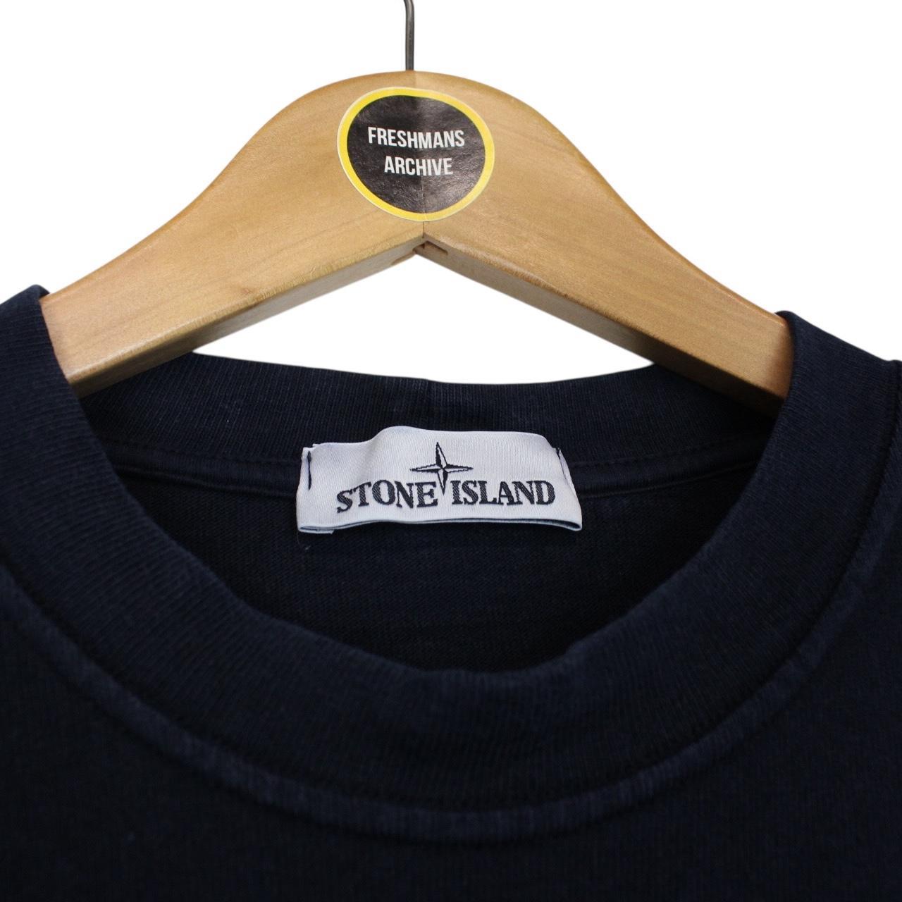 Stone Island AW 2014 Navy Blue Cotton Sweatshirt Jumper