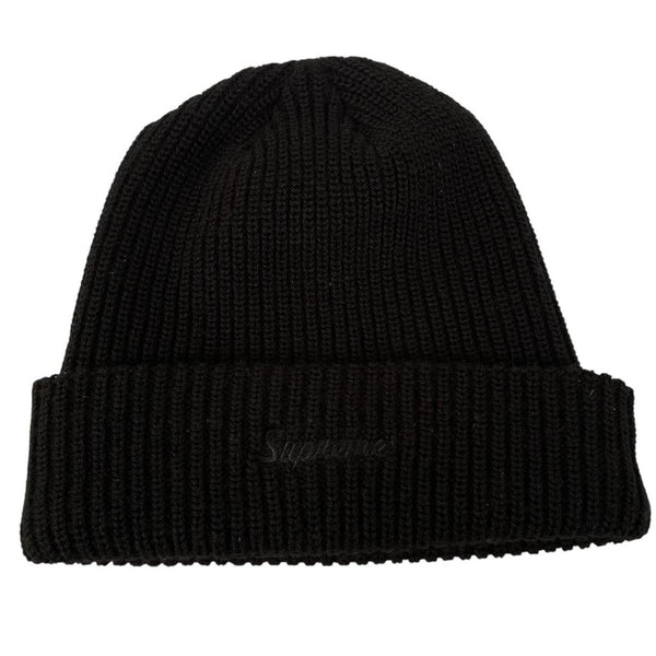 Supreme 2020 Loose Gauge Black Beanie Hat