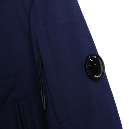 CP Company Navy Blue Lens Soft Shell Peacoat