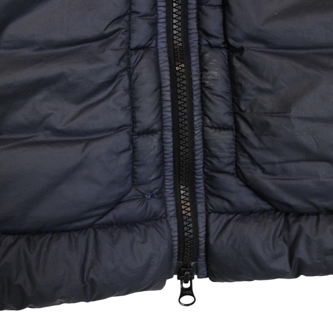 Stone Island AW 2016 Navy Blue Garment Dyed Micro Yarn Down Gilet / Bodywarmer