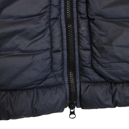 Stone Island AW 2016 Navy Blue Garment Dyed Micro Yarn Down Gilet / Bodywarmer