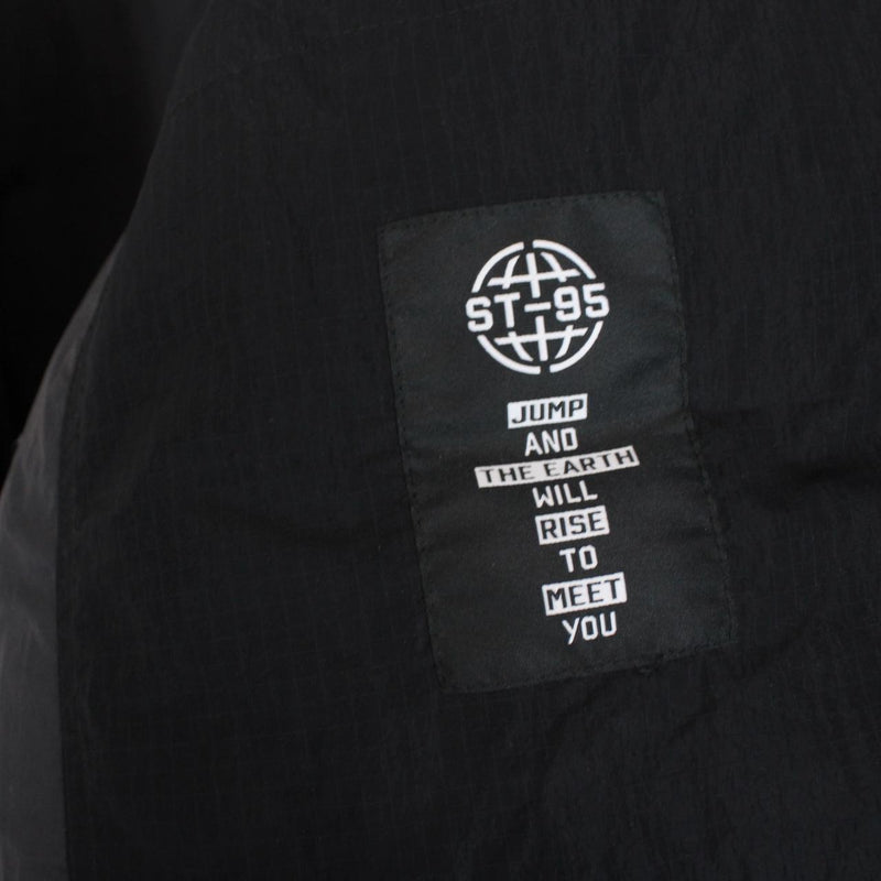 ST95 Black Recycled Nylon Puffer Gilet Vest