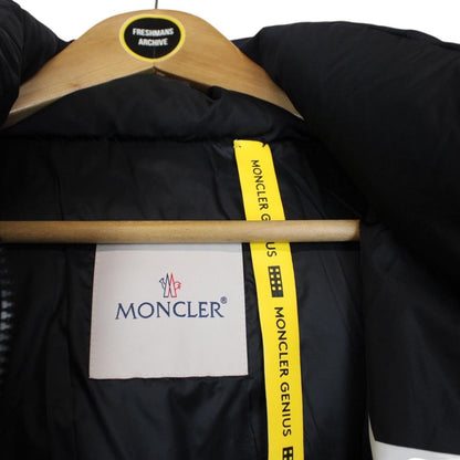 Moncler 5 Craig Green Plungery White and Black Full Zip Down Jacket