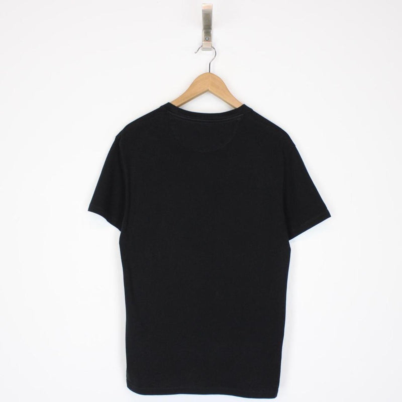 Valentino VLTN Logo Black Short Sleeve Cotton T-Shirt
