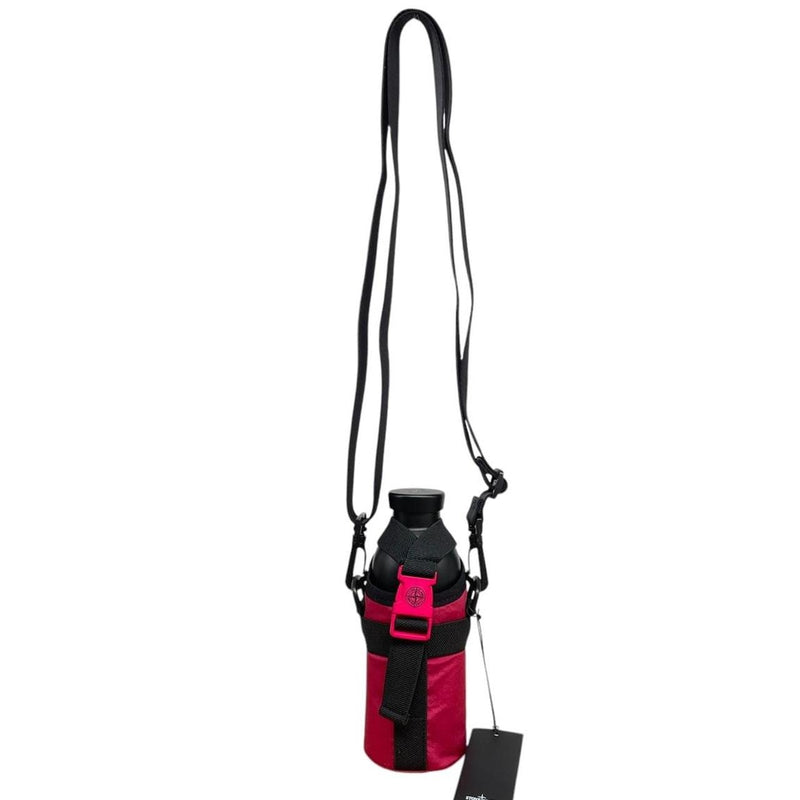 Stone Island x 24 Nylon Metal Pink and Black Stainless Steel Flask Water Bottle