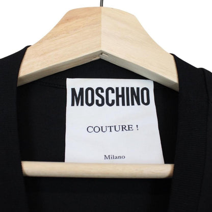 Moschino Black Short Sleeve London Teddy Bear Print T-Shirt