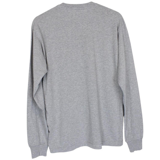 Stone Island AW 2019 Grey Long Sleeve Compass T-Shirt