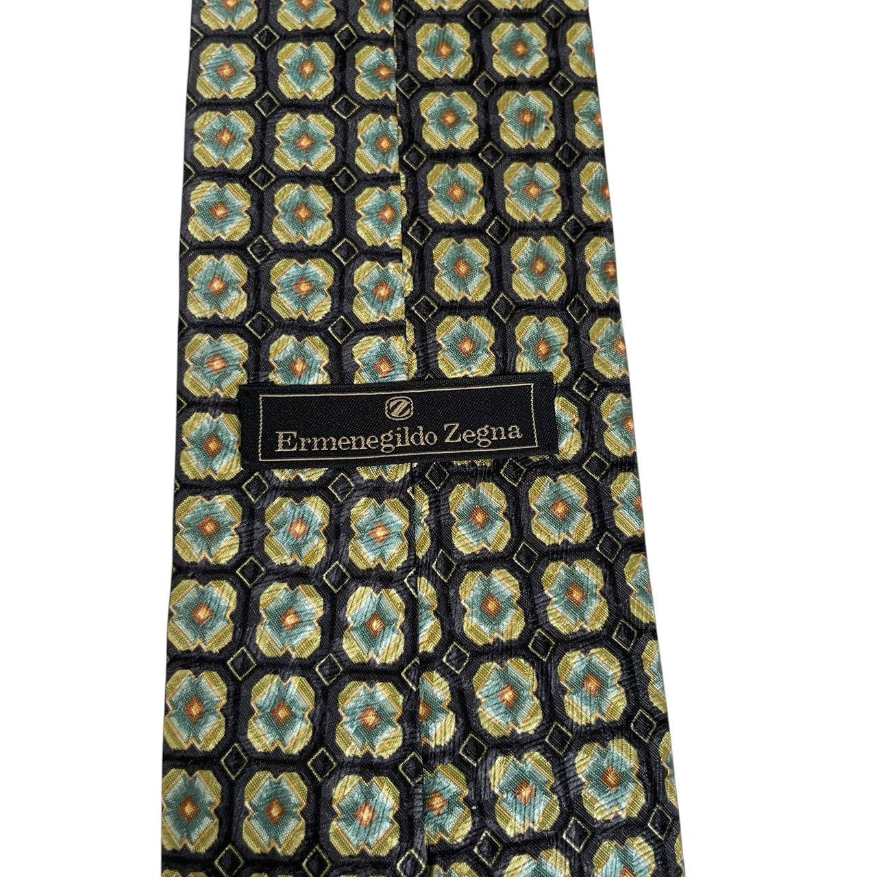 Ermenegildo Zegna Multicoloured Silk Tie