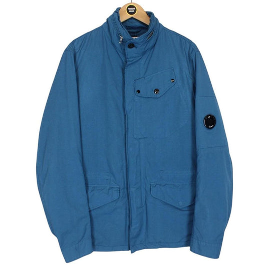 CP Company Blue Component Dyed Micro Kei Lens Jacket