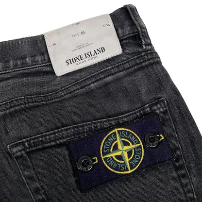 Stone Island AW 2016 Black Slim Fit Denim Jeans