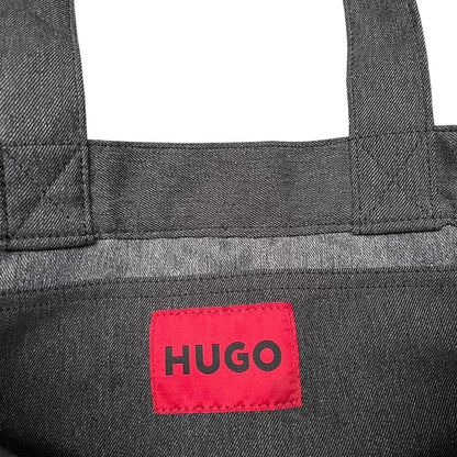 Hugo Boss Dark Grey Erik D Duck Tote Bag