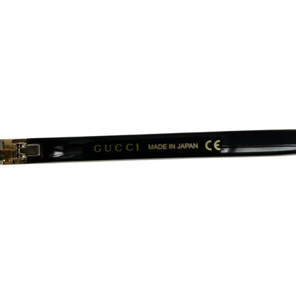 Gucci Black and Gold GG0529S Web Aviator Sunglasses
